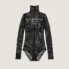 Body in Mesh with Givenchy Signature