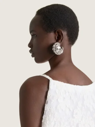 bold crystals clip earrings in metal and crystals 2 330x440 - Bold Crystals Clip Earrings in Metal and Crystals