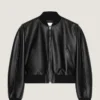 Bomber in Nappa Leather
