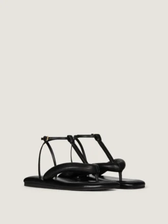 Boudoir Bicolor Thongs in Nappa Leather