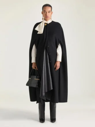 Cape in Wool and Cashmere