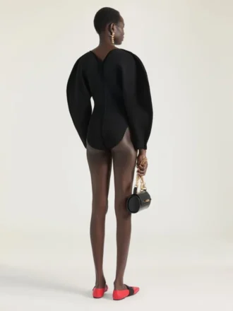 Cocoon Bodysuit in Engineered Knit