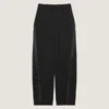 Cocoon Pants in Wool with Inside-Out Detail