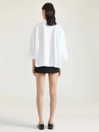 Cocoon T-Shirt in Cotton with Archive Print