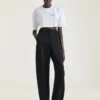 Cocoon Tailored Pants in Wool