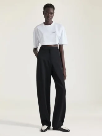 Cocoon Tailored Pants in Wool