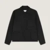 Couture Seam Blouson in Wool and Cashmere