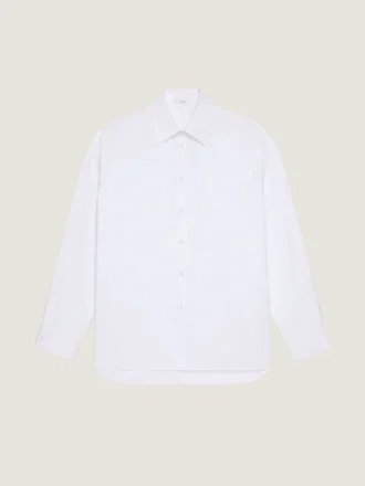 Couture Seam Cocoon Shirt in Cotton