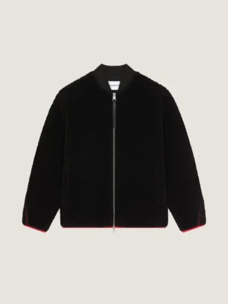 Couture Seam Fleece Jacket Embroidered Givenchy Paris