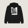 Couture Seam Hoodie in Fleece with Clapperboard Print
