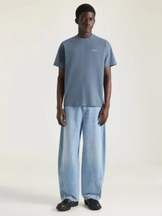 Couture Seam Light Blue Jeans