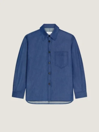 Couture Seam Overshirt Denim with Givenchy Stamp