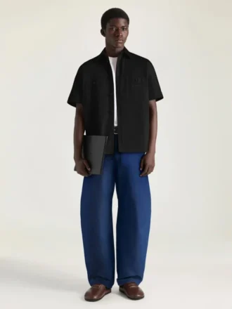 Couture Seam Shirt in Cotton with Givenchy Paris Patch