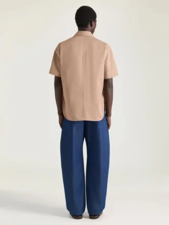 Couture Seam Shirt in Cotton with Givenchy Paris Patch