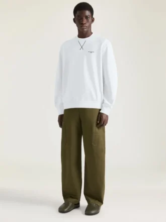 Couture Seam Sweatshirt in Fleece with Givenchy Paris