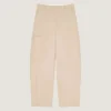 Couture Seam Trousers in Cotton with Givenchy Paris Patch