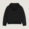 Couture Seam Zipped Hoodie in Scuba