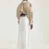 Cropped Trench in Cotton