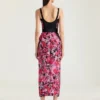Dress in Floral Jacquard
