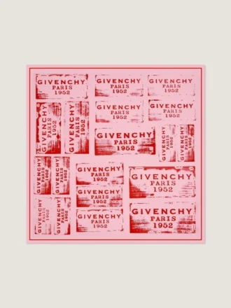 Givenchy Stamp Square in Silk