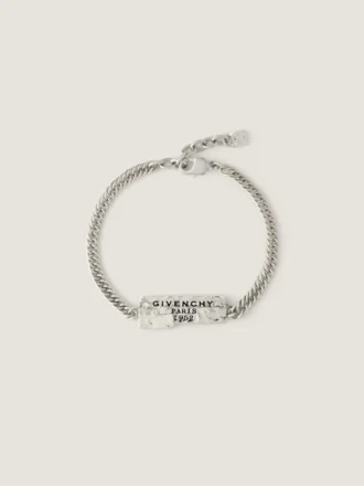Givenchy Tape Bracelet in Metal and Enamel