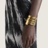 Givenchy Tape Cuff in Metal and Enamel