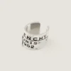 Givenchy Tape Earcuff in Metal and Enamel