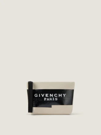 Givenchy Tape Pouch in Canvas