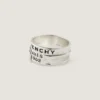 Givenchy Tape Ring in Metal and Enamel
