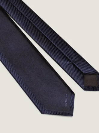 Givenchy Tie in Silk with Jacquard Detail