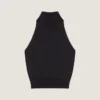 Halterneck Top in Wool Viscose
