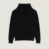 Hoodie in Wool and Cashmere Embroidered Givenchy Paris