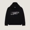 Hoodie Sweatshirt in Fleece with Givenchy Tape Print