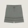 Knitted Shorts with Mesh Details