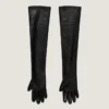 Long Gloves in Nappa Leather