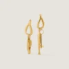 Lucky Charms Asymmetric Earrings in Metal