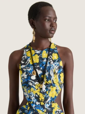 Lucky Charms Asymmetric Earrings in Metal