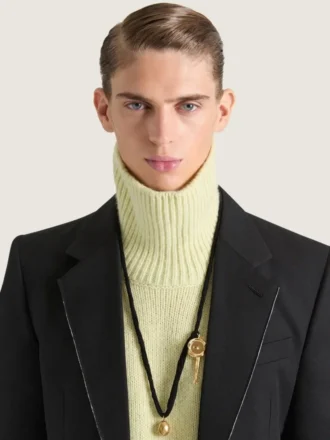 Lucky Charms Necklace in Silk and Metal