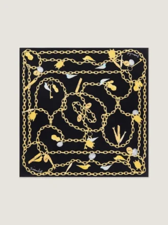 Lucky Charms Small Square in Silk