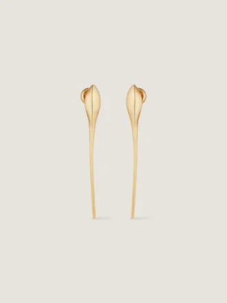 Maple Seed Earrings in Metal