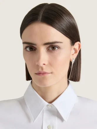 Maple Seed Earrings in Metal