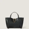 Medium the Snatch Bag in Grained Leather