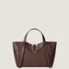 Medium the Snatch Bag in Grained Leather