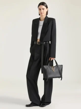 Medium the Snatch Bag in Grained Leather