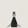 Medium the Snatch Bag in Grained Leather