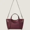 Medium the Snatch Bag in Grained Leather