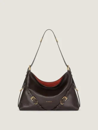 Medium Voyou Bag Shiny Leather