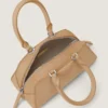 Mini Antigona East-West Bag in Box Leather