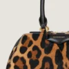 Mini Antigona East-West Bag in Leopard Pony Effect Leather