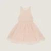 Mini Babydoll Dress with Nylon Frills